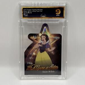 2025 Topps Disney Wonder SNOW WHITE Wish Upon A Star Chrome Insert #W-13